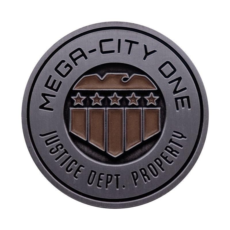 2000AD JUDGE DREDD - Mega-City One - Limited Edition Coin 