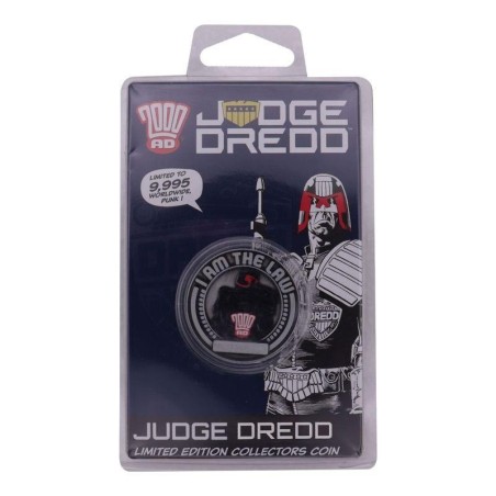 2000AD JUDGE DREDD - Mega-City One - Limited Edition Coin 