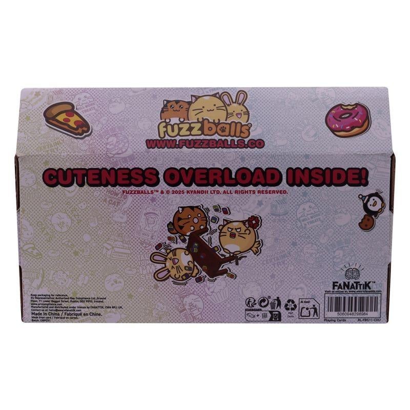 FUZZBALLS - Playing Cards CDU Containing 12 Packs 