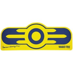 FALLOUT  - Vault-Tec - XL Desktop Mat + 1 Coaster  2