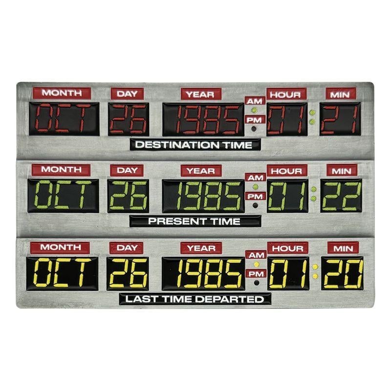 RETOUR VERS LE FUTUR - Time Circuits - Lingot Edition Limitée 