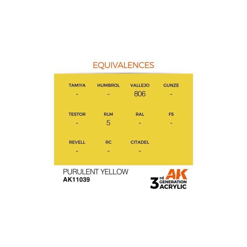 Purulent Yellow 17ml