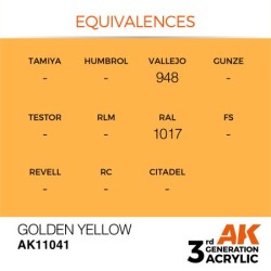 Golden Yellow 17ml  2