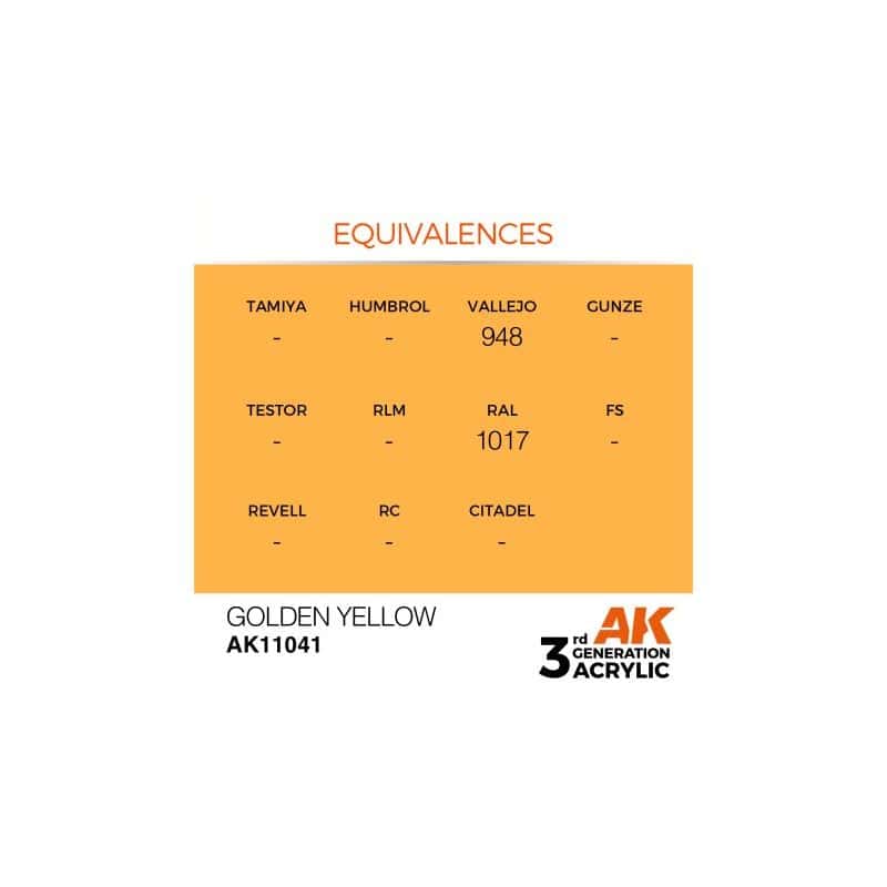Golden Yellow 17ml