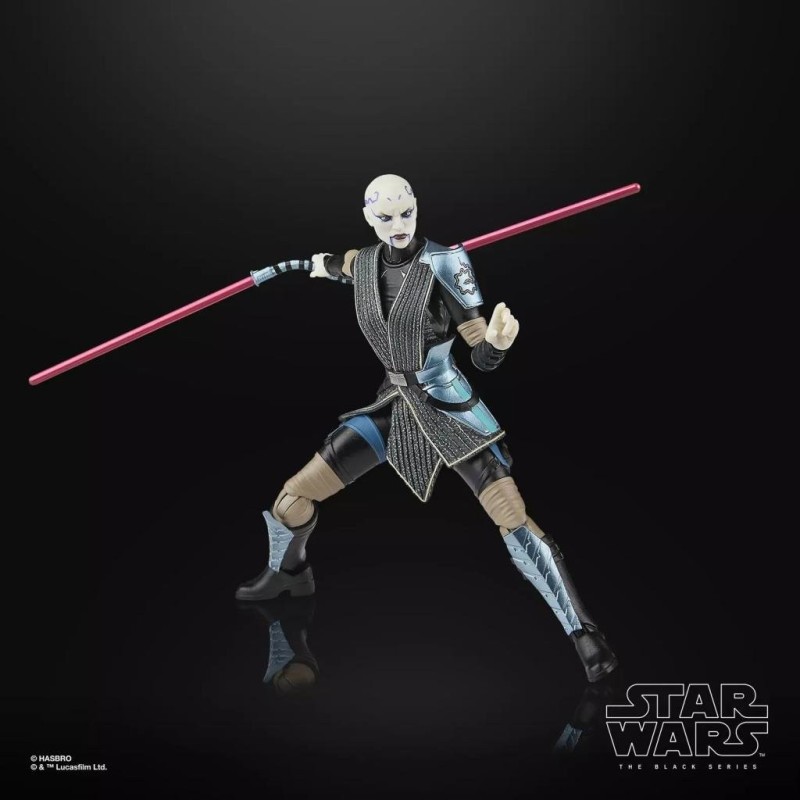 THE CLONE WARS - Asajj Ventress (Bounty Hunter) -Fig Black Series 15cm 