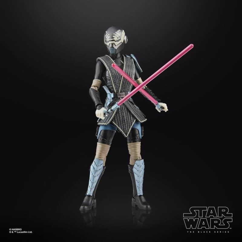 THE CLONE WARS - Asajj Ventress (Bounty Hunter) -Fig Black Series 15cm 