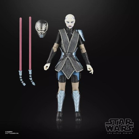 THE CLONE WARS - Asajj Ventress (Bounty Hunter) -Fig Black Series 15cm 