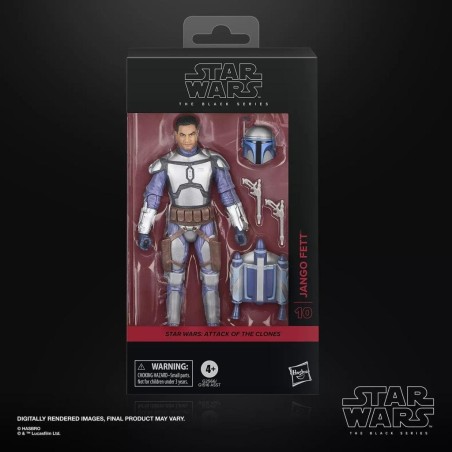 STAR WARS 2 - Jango Fett - Figurine Black Series 15cm 