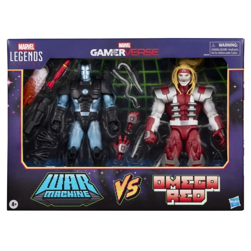 MARVEL - War Machine VS Omega Red - Figurine Legend Series 15cm 