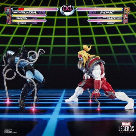 MARVEL - War Machine VS Omega Red - Figure Legend Series 15cm 