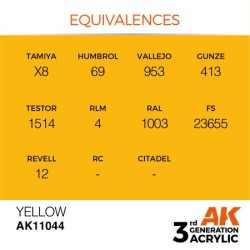 Yellow 17ml  2