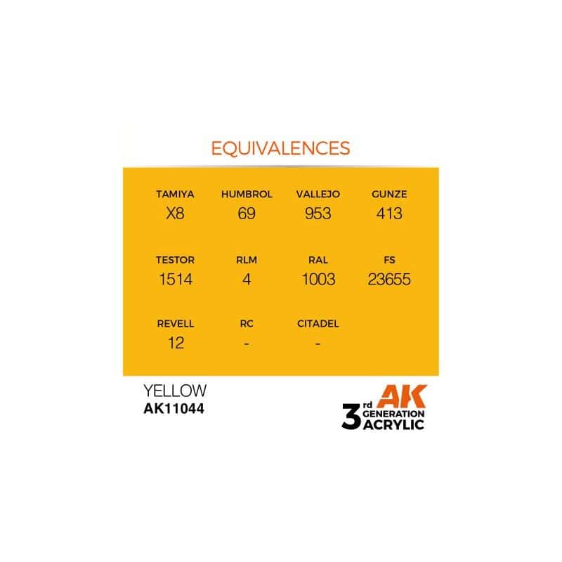 Yellow 17ml