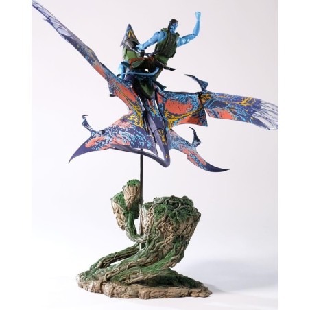 AVATAR LA VOIE DE L'EAU - Recom Quaritch & RDA Banshee - Figurine 18cm 