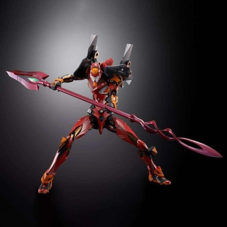 EVANGELION - EVA-02 + Lance de Cassius - Figure Metal Build 30th 22cm 