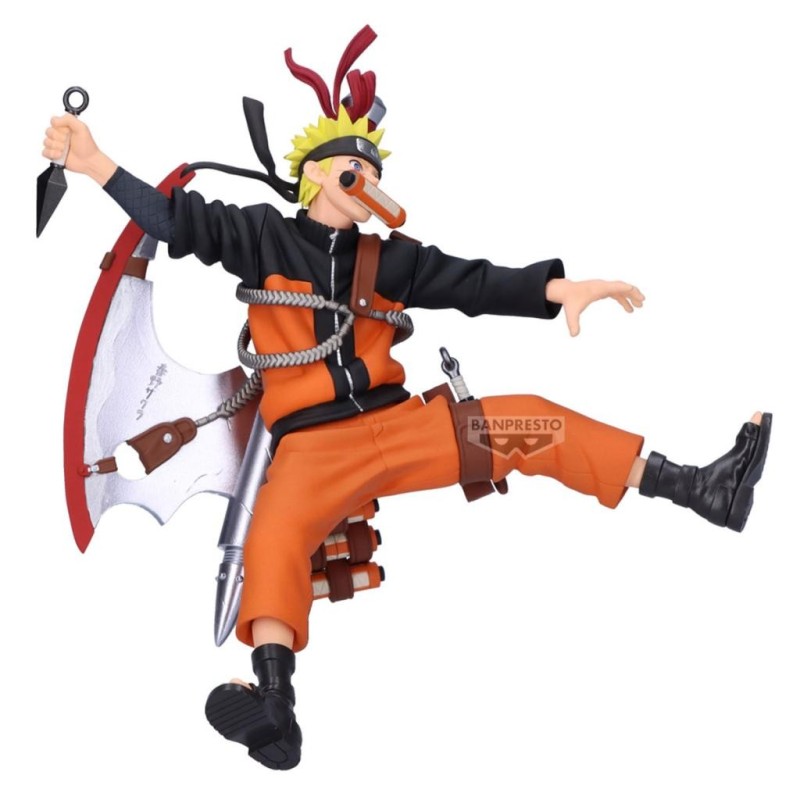 NARUTO 72 SERIES - Naruto Uzumaki - Figurine Vibration Stars 16cm 