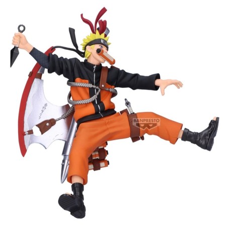 NARUTO 72 SERIES - Naruto Uzumaki - Figurine Vibration Stars 16cm 