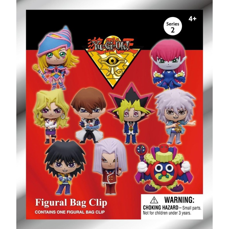 YU-GI-OH - Series 2 - 3D Foam Bag Clip (Display 24 Pcs) 