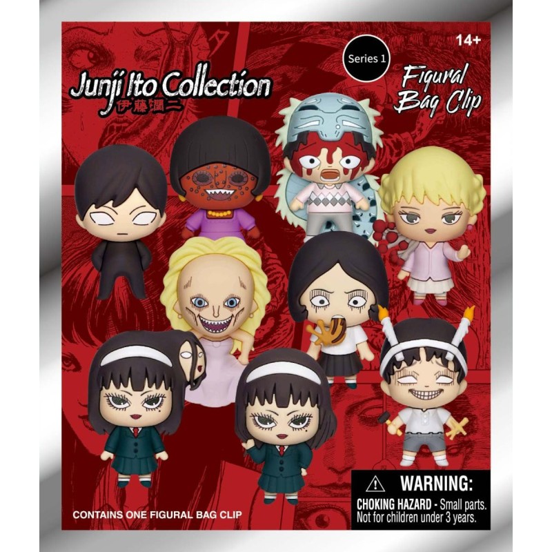 JUNJI ITO - Series 1 - 3D Foam Bag Clip (Display 24 Pcs) 