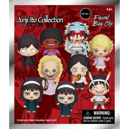 JUNJI ITO - Series 1 - 3D Foam Bag Clip (Display 24 Pcs) 