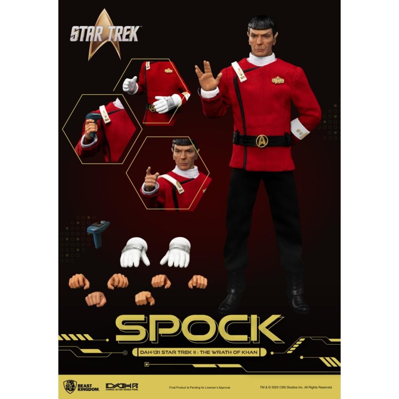 STAR TREK THE WRATH OF KHAN - Spock - Figurine 20.5cm 
