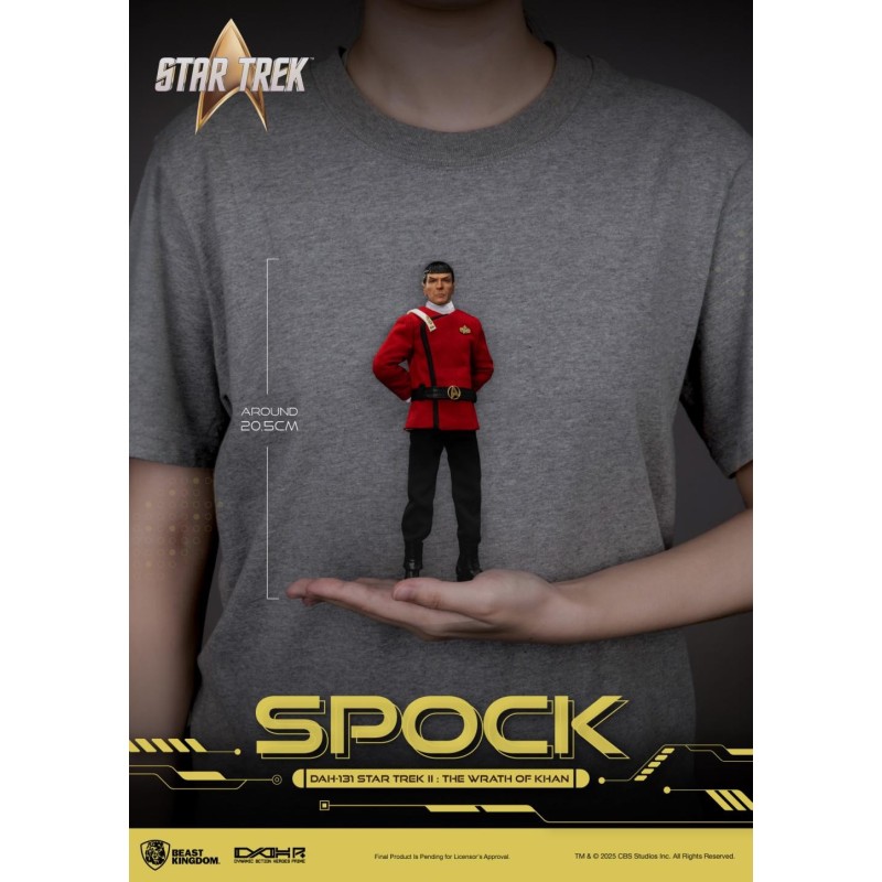 STAR TREK THE WRATH OF KHAN - Spock - Figurine 20.5cm 