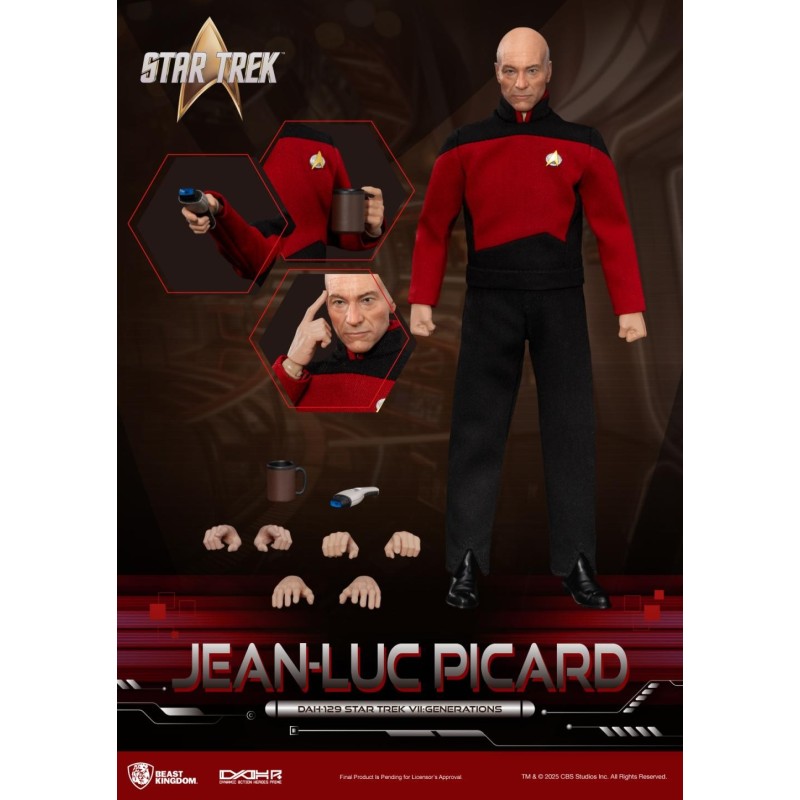 STAR TREK GENERATIONS - Jen-Luc Picard - Figurine 20.5cm 