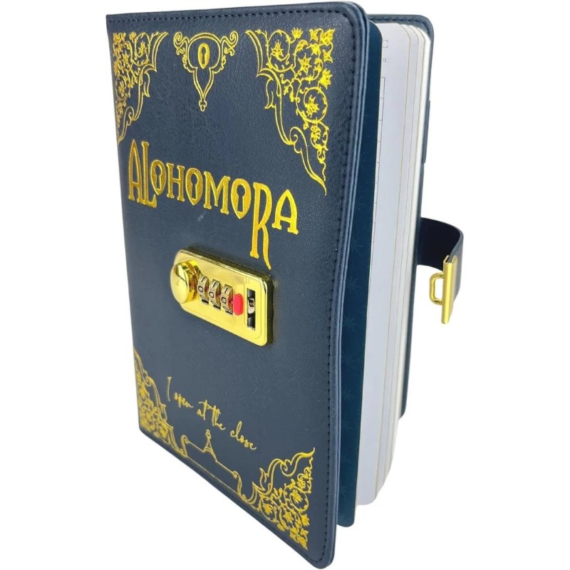 HARRY POTTER - Notebook A5 - ALOHOMORA - A5 Lockable Diary 