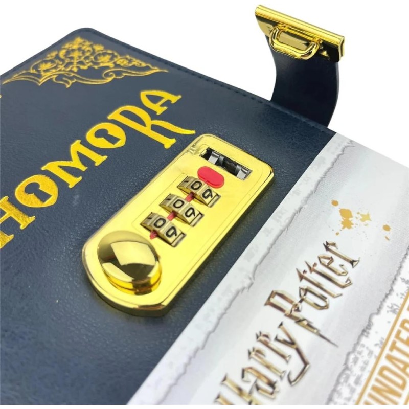 HARRY POTTER - Notebook A5 - ALOHOMORA - A5 Lockable Diary 