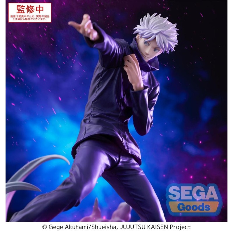 JUJUTSU KAISEN - Satoru Gojo "Hollow Purple" - Figurine Luminasta 21cm 