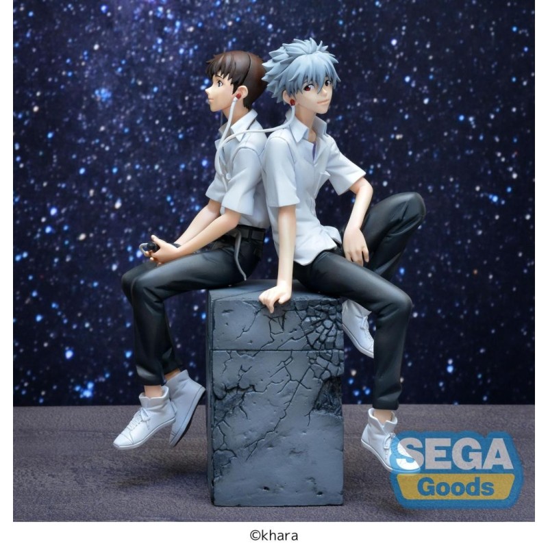 EVANGELION - Shinji & Kaworu "Kaworu Version" - Fig. Vignetteum 17cm 