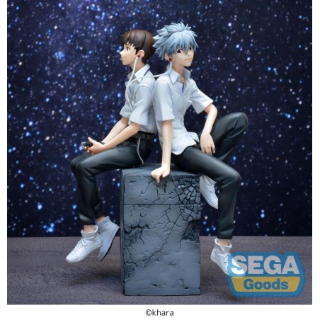 EVANGELION - Shinji & Kaworu "Kaworu Version" - Fig. Vignetteum 17cm 