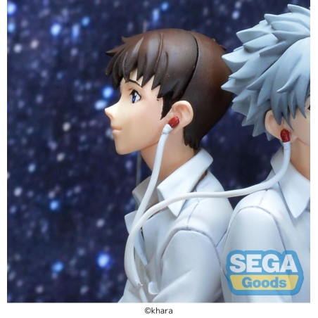 EVANGELION - Shinji & Kaworu "Shinji Version" - Fig. Vignetteum 17cm 