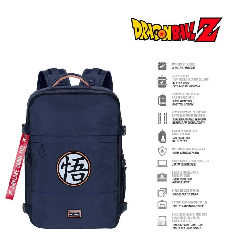 DRAGON BALL Z - Sac à Dos de Voyage Mercury Cabine '40x25x20cm' 