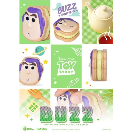 TOY STORY - Mochi Cookie - Set 6 Figurine Blind Box 8cm 
