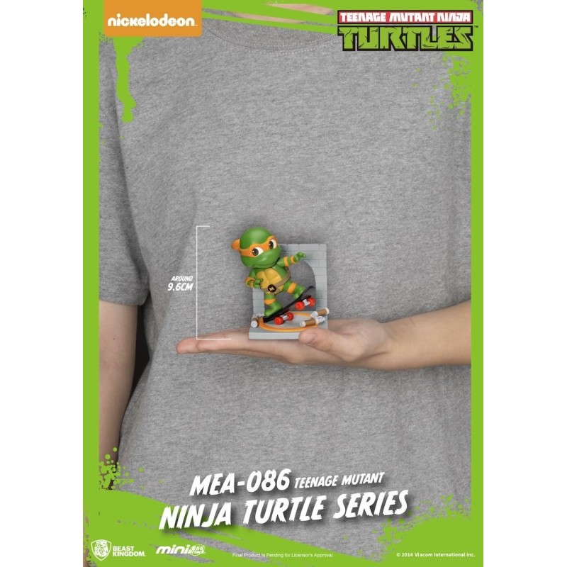 LES TORTUE NINJA  - Set 6 Figurine Blind Box 8cm 