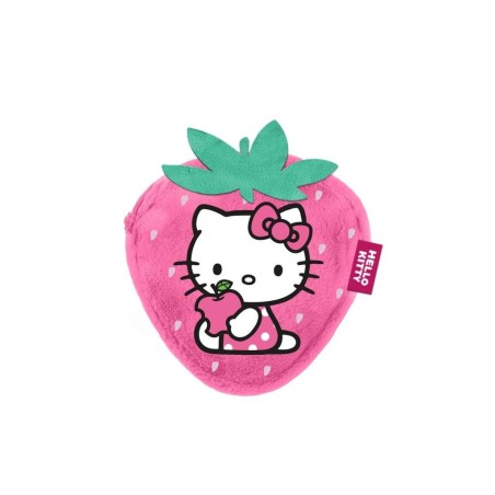 HELLO KITTY - Strawberry - Fur Coin Purse '12x11x2cm' 