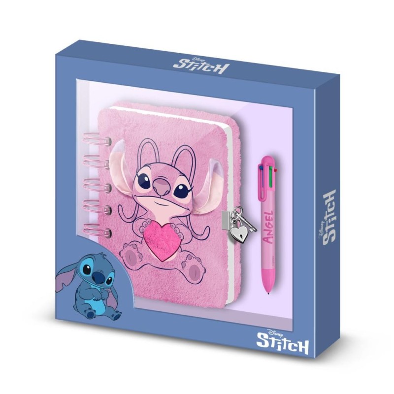 ANGEL - Love - Gift Box - Journal Intime Fourrure + Stylo 