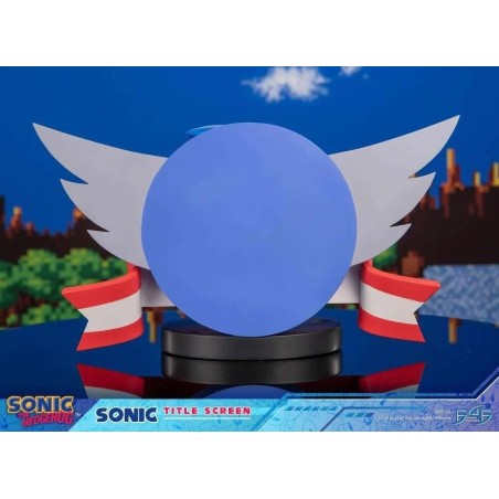 SONIC - Title Screen - Statuette 21cm 