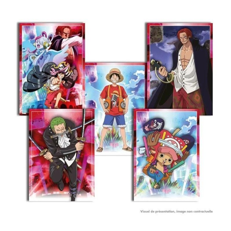 ONE PIECE RED - Panini Trading cards - Box 20 cards + 1 Booklet - FR 