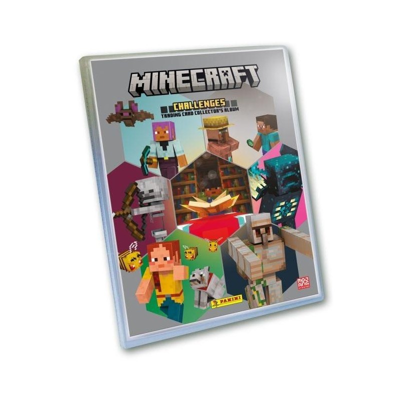 MINECRAFT - Panini Trading cards (1 col + 24 cards + 1 Ed lim.) - MIX 