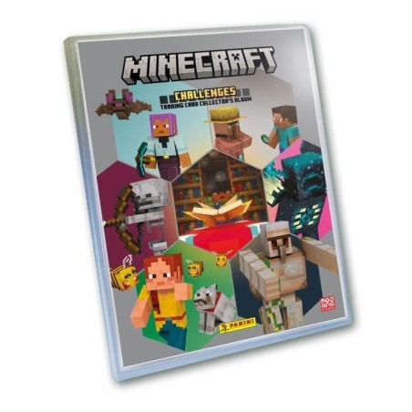 MINECRAFT - Panini Trading cards (1 col + 24 cards + 1 Ed lim.) - MIX 