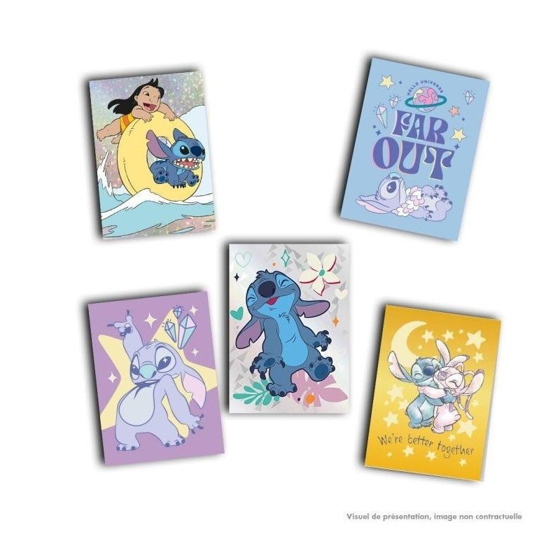 STITCH - Panini Display 24 Pochette 6 Trading cards 