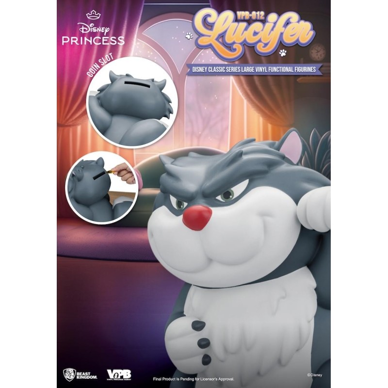 DISNEY - Lucifer - Tirelire 33cm 