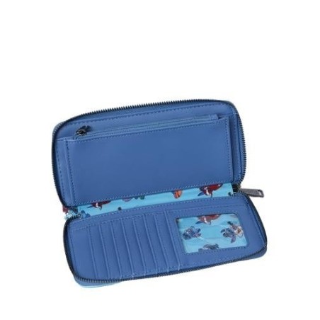 DISNEY - Jaase Stitch Colorblock - Portefeuille LoungeFly Exclusive 