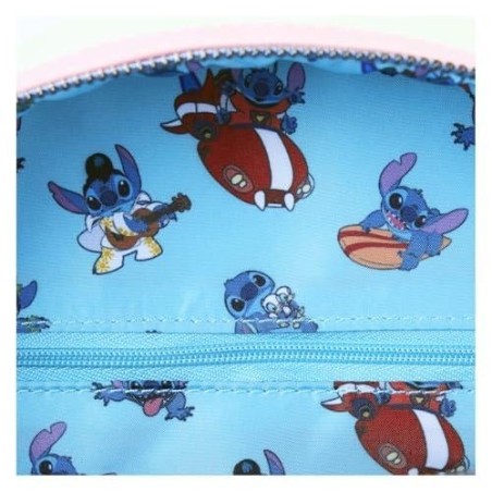 DISNEY - Jaase Stitch Colorblock - Mini Sac à Dos Loungefly Exclusive 