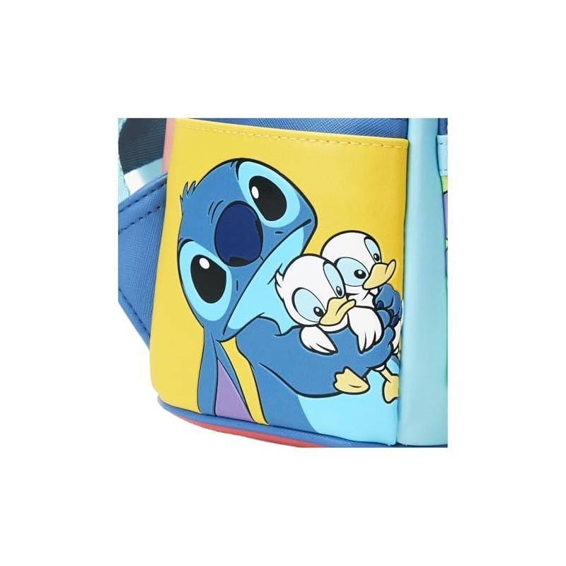 DISNEY - Jaase Stitch Colorblock - Mini Sac à Dos Loungefly Exclusive 