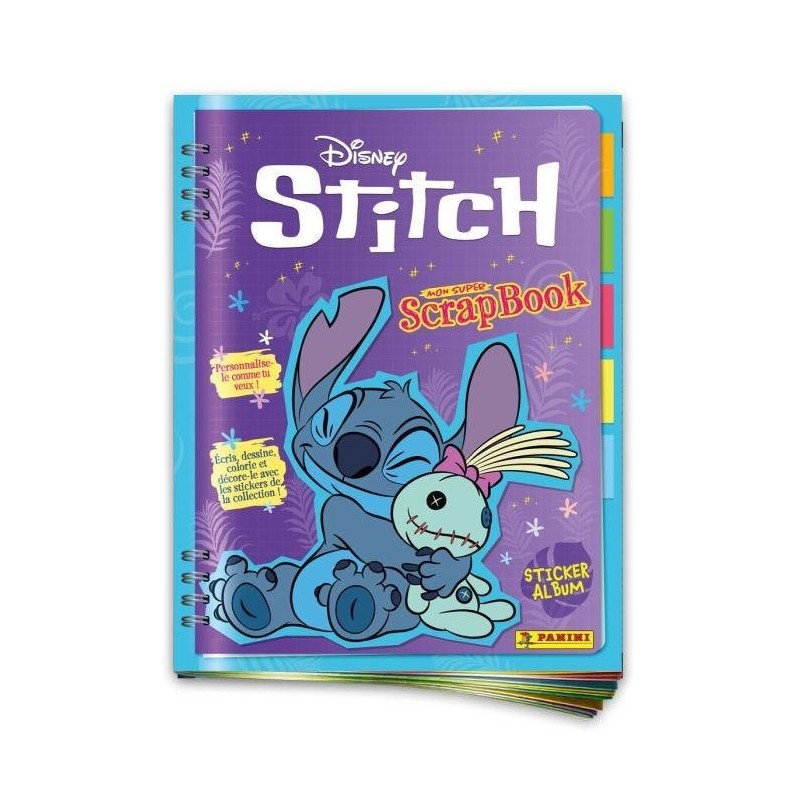 DISNEY - Stitch Panini Starter Pack 1 Albun + 3 Packets Stickers - FR 