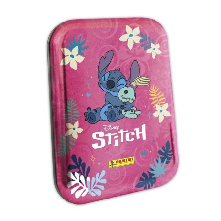 DISNEY - Stitch Panini Pocket Tin 14 Packets Stickers 
