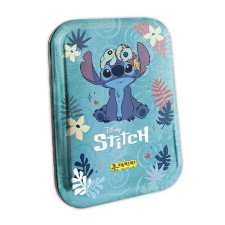 DISNEY - Stitch Panini Pocket Tin 14 Packets Stickers 