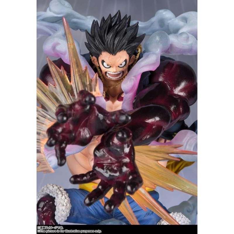 ONE PIECE - Luffy Gear 4 "Leo Bazooka" - Statuette FiguartsZERO 18cm 
